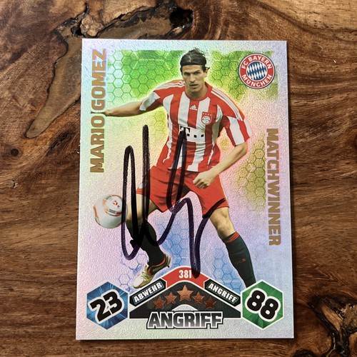 Mario gomez on card - gomez,