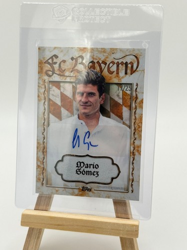 Mario gomez auto topps - auto,