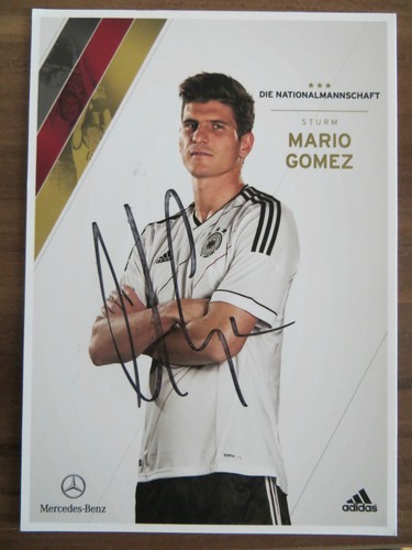 Cartolina autografata