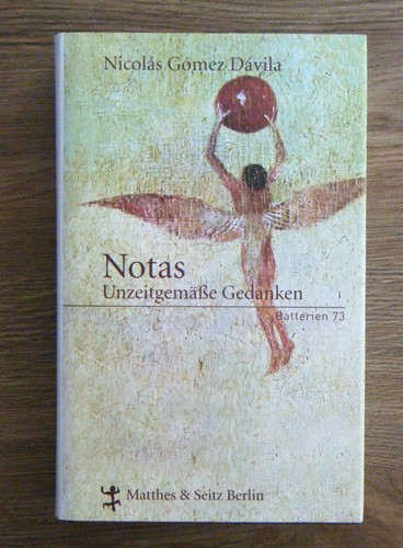 Nicolas gomez davila note - nicolas,
