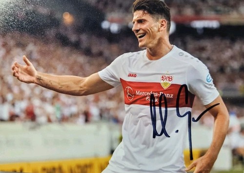 Autografo mario gomez - autografo,